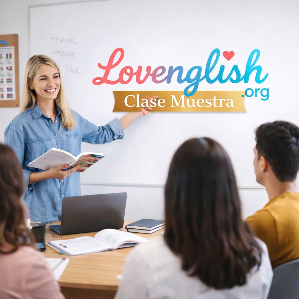 Clase muestra de inglés personalizada